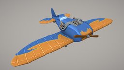 Flying circus daehowest, plane, gameart2023