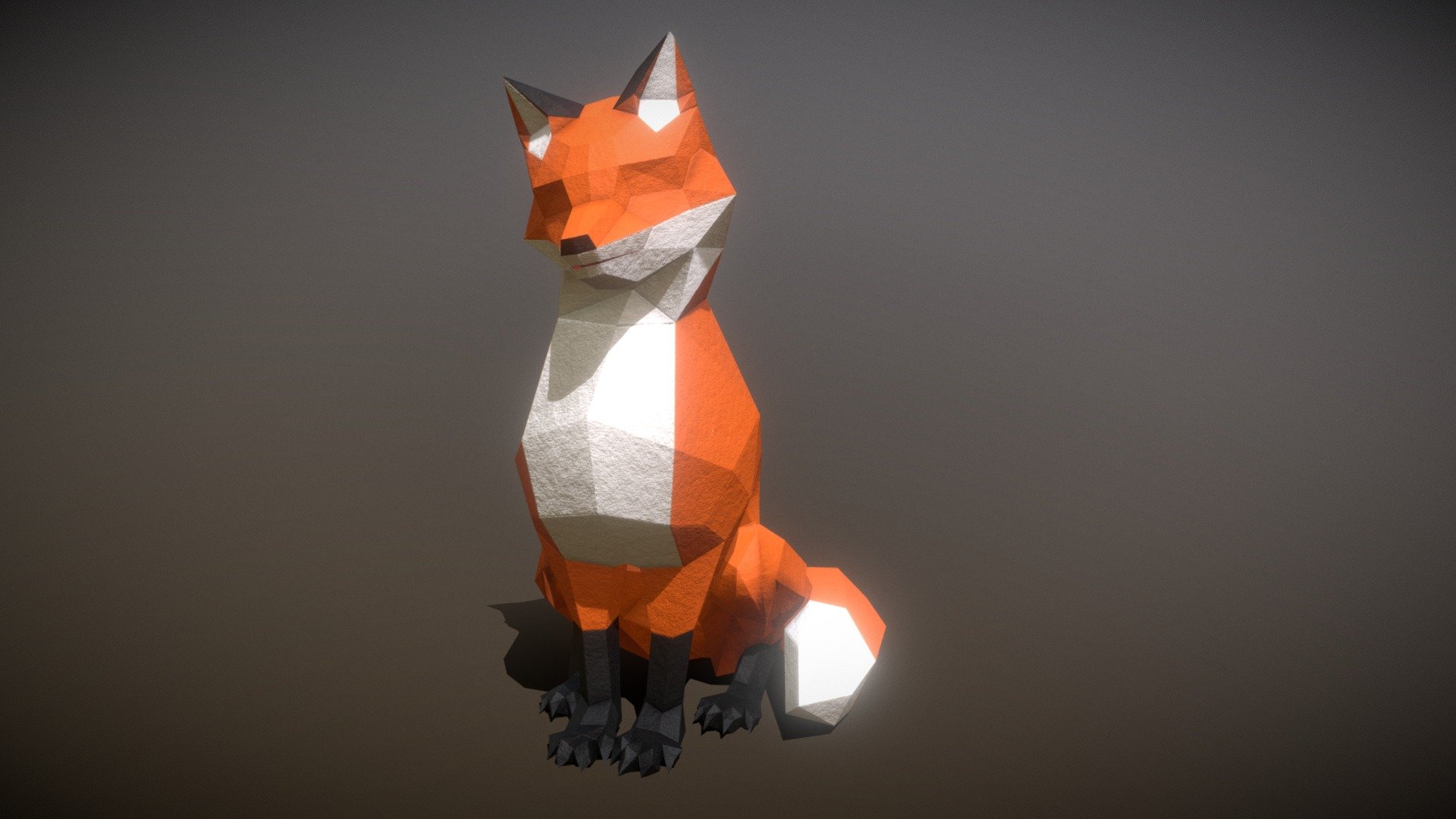 Fenya as a low poly paper fox. Created her for a future game project and to use her in renders. Done with Blender and Substance Painter.

Any updates on this project will be posted on my https://twitter.com/KizaBoom - Paper fox - 3D model by Keeya 3d model