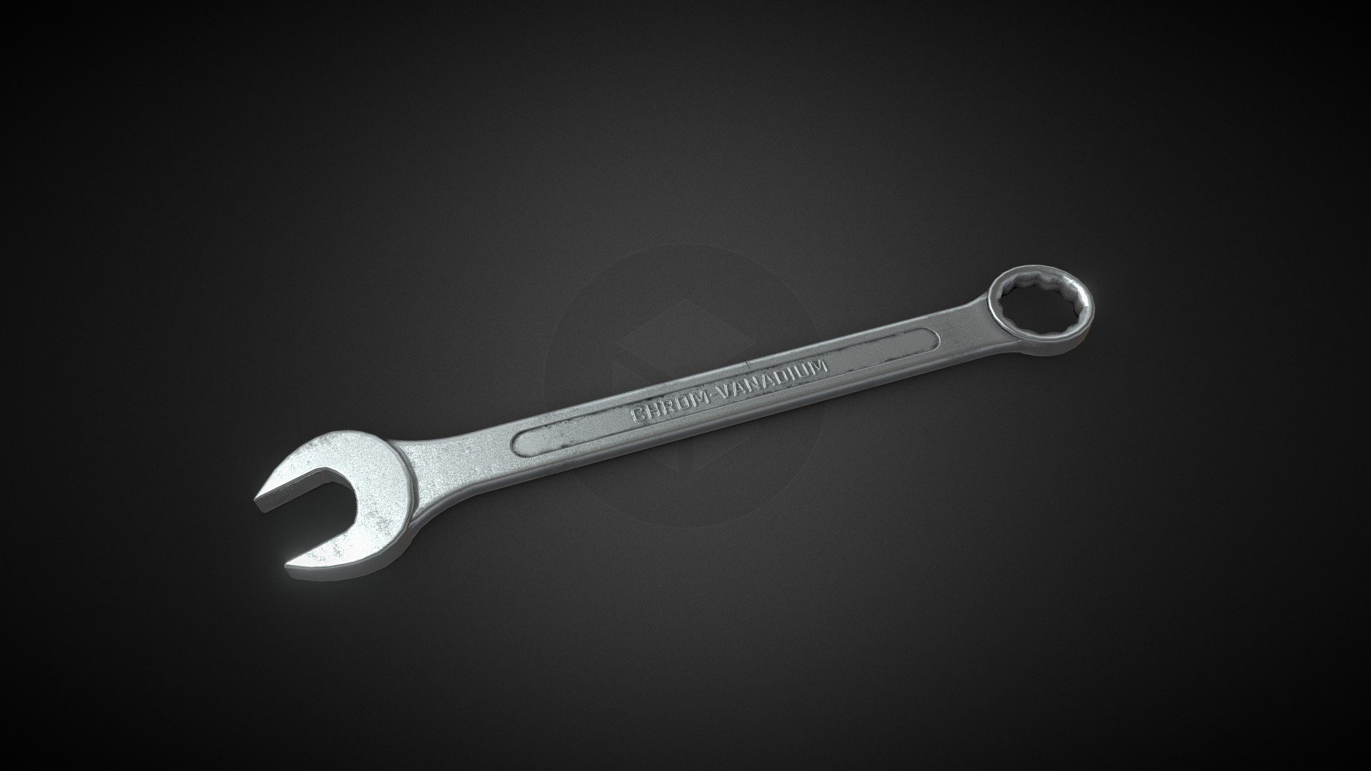 Wrench - 3D model by Siderombik (@ronald.meijers) 3d model