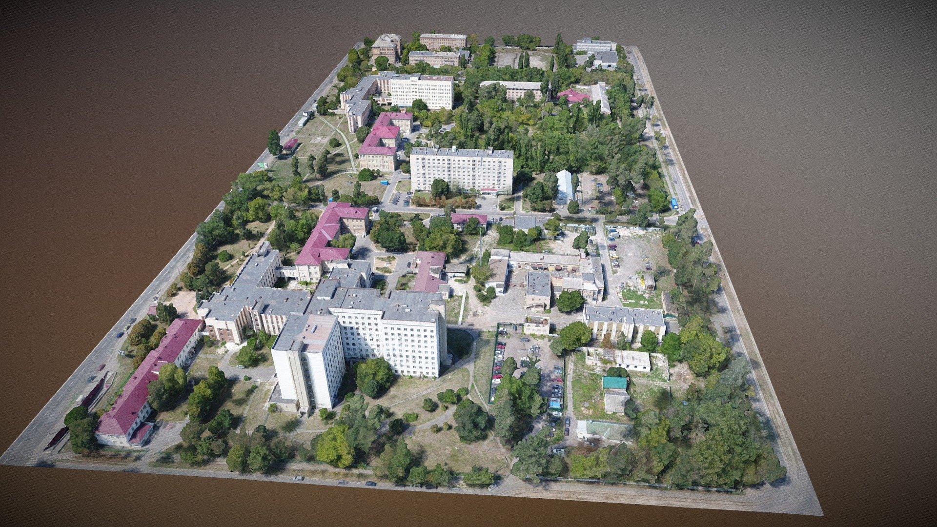 Draft city model - Buildings - 3D model by Mikhail Savenkov (@mixaanderson) 3d model