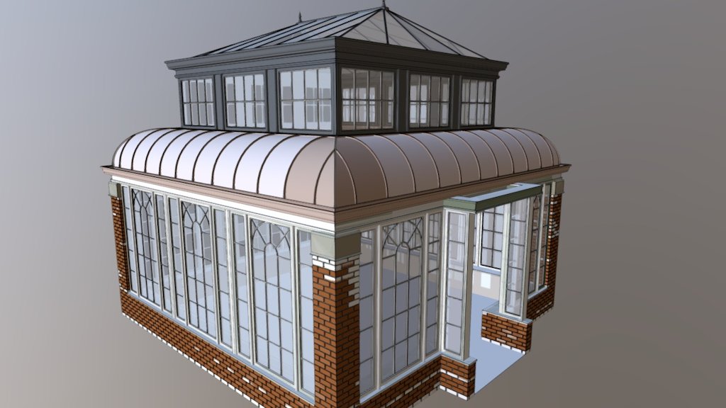 WIP Greenhouse old style - 3D model by RH (@rhoce) 3d model