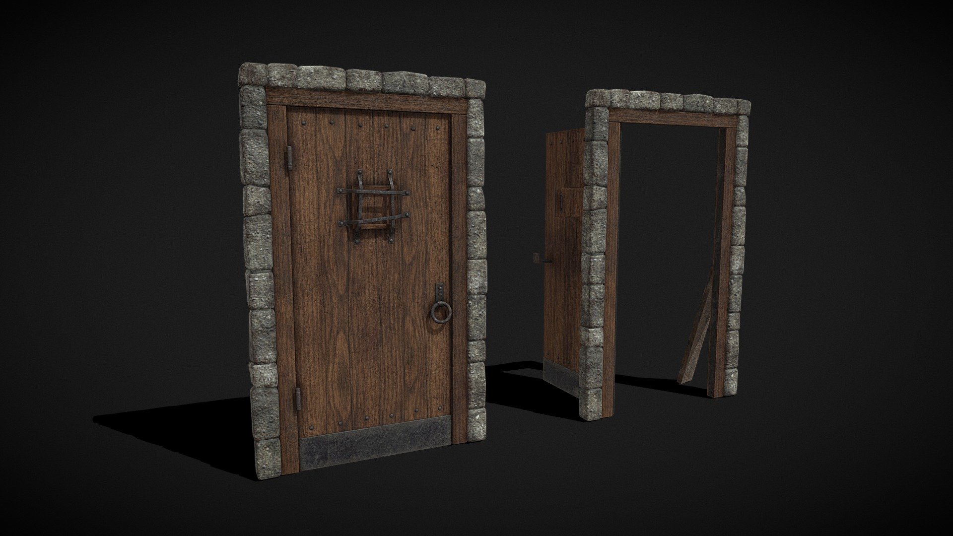 Medieval Speak Easy Door
VR / AR / Low-poly
PBR approved
Geometry Polygon mesh
Polygons 6,556
Vertices 6,750
Textures 4K PNG - Medieval Speak Easy Door - Buy Royalty Free 3D model by GetDeadEntertainment 3d model
