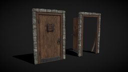 Medieval Speak Easy Door