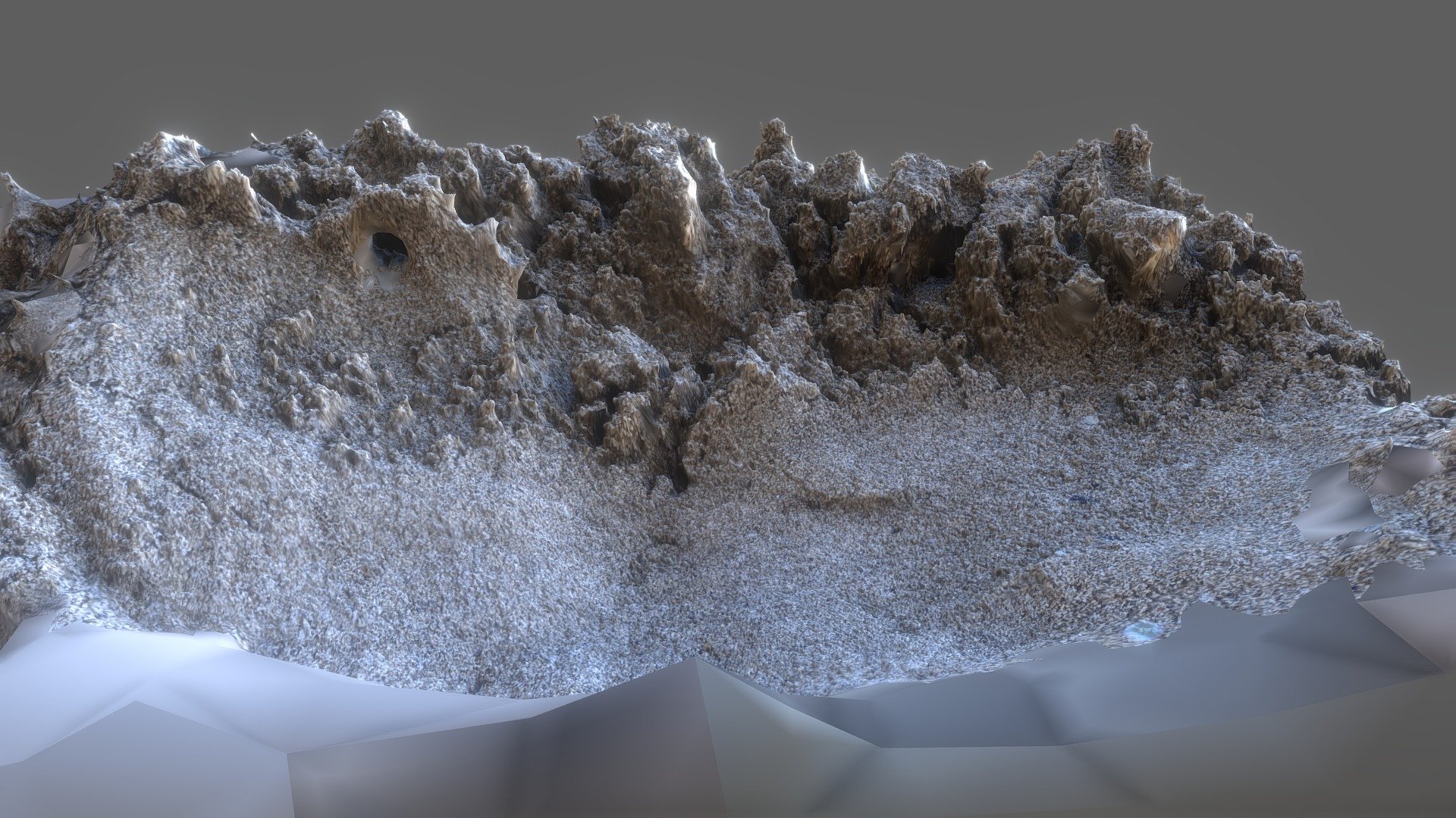 Sand Scan - Download Free 3D model by Kab 3d model