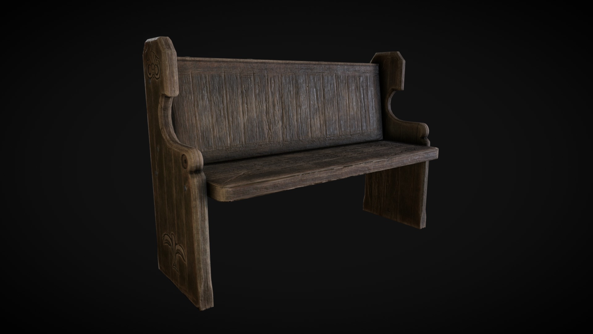 A Church Pew i made as part of a bigger project
4k PBR textures - Church Pew Bench - Buy Royalty Free 3D model by Deftroy 3d model