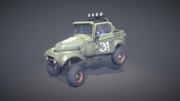 Hot Rod Constructor Showcase vintage, offroad, old, auto, low-poly, cartoon, lowpoly, scifi, military, sci-fi, car, modular
