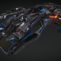 Trycon MKIII drone, transformer, vehicle, sci-fi, spaceship