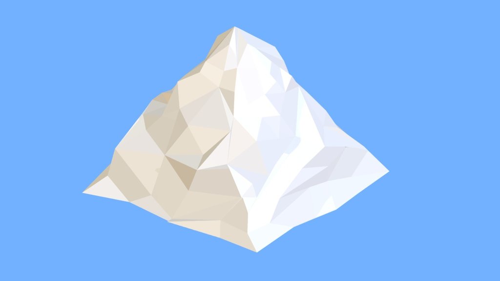 Use this low poly mountain for your game or whatever you want. This model was made in Blender within two days. (Not the kitchen kind of blender).

Update 2.0.0 - Mountain - Download Free 3D model by BlastOffGames 3d model