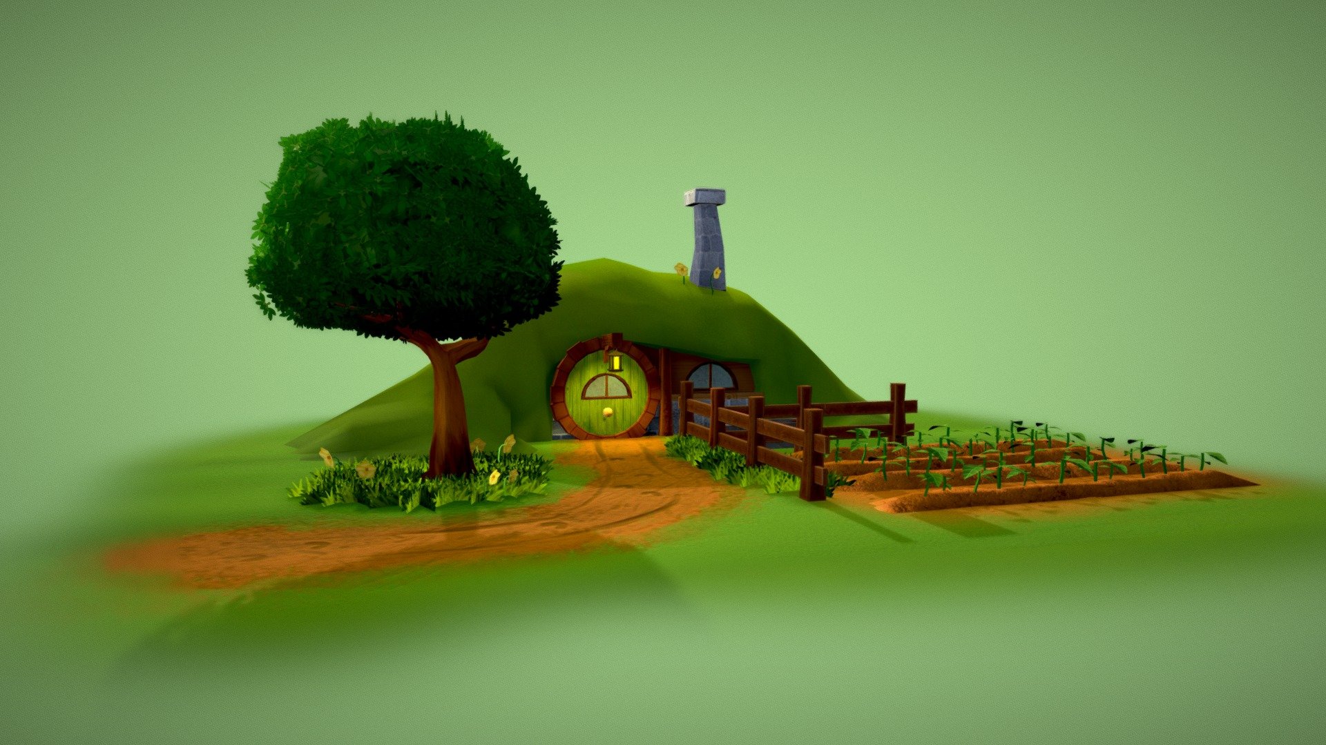 Made for a school assessment on environments and creating modular kits 3d model