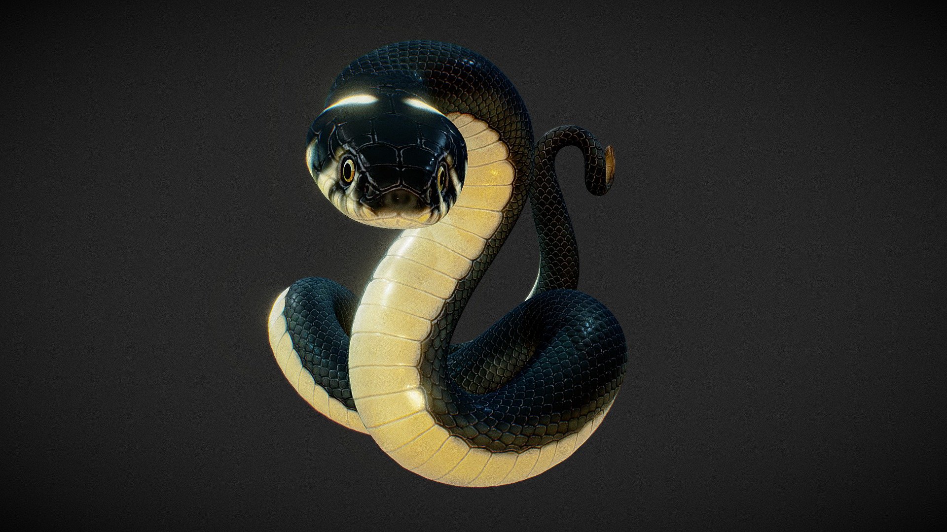 Snake - 3D model by Oleg Chmil (@maryoleg) 3d model