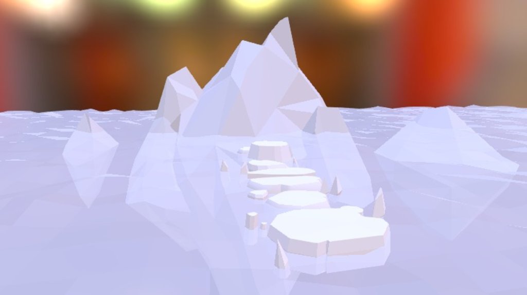 test still - iceberg - 3D model by xddd 3d model