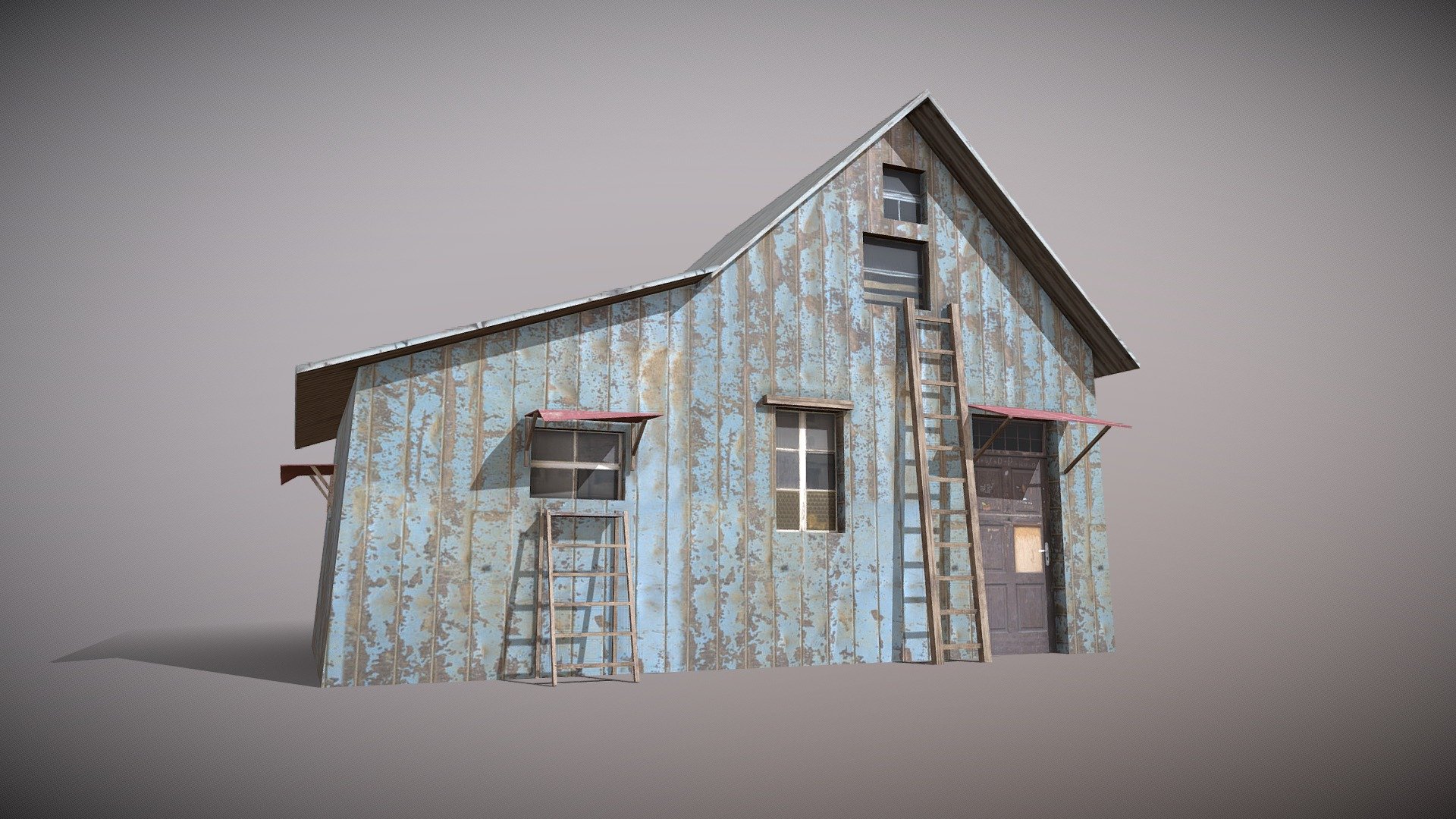 Game Ready 3D Old House /slum Native file format 3Ds max 2022 Other formats Blender 4.0 ,FBX, OBJ, All formats include materials &amp; textures

Polygons- 463 Vertices - 570

Materials &amp; textures. 1 Diffuse Map 2048x2048 - Slum X3 - Buy Royalty Free 3D model by 3DRK (@3DRK98) 3d model
