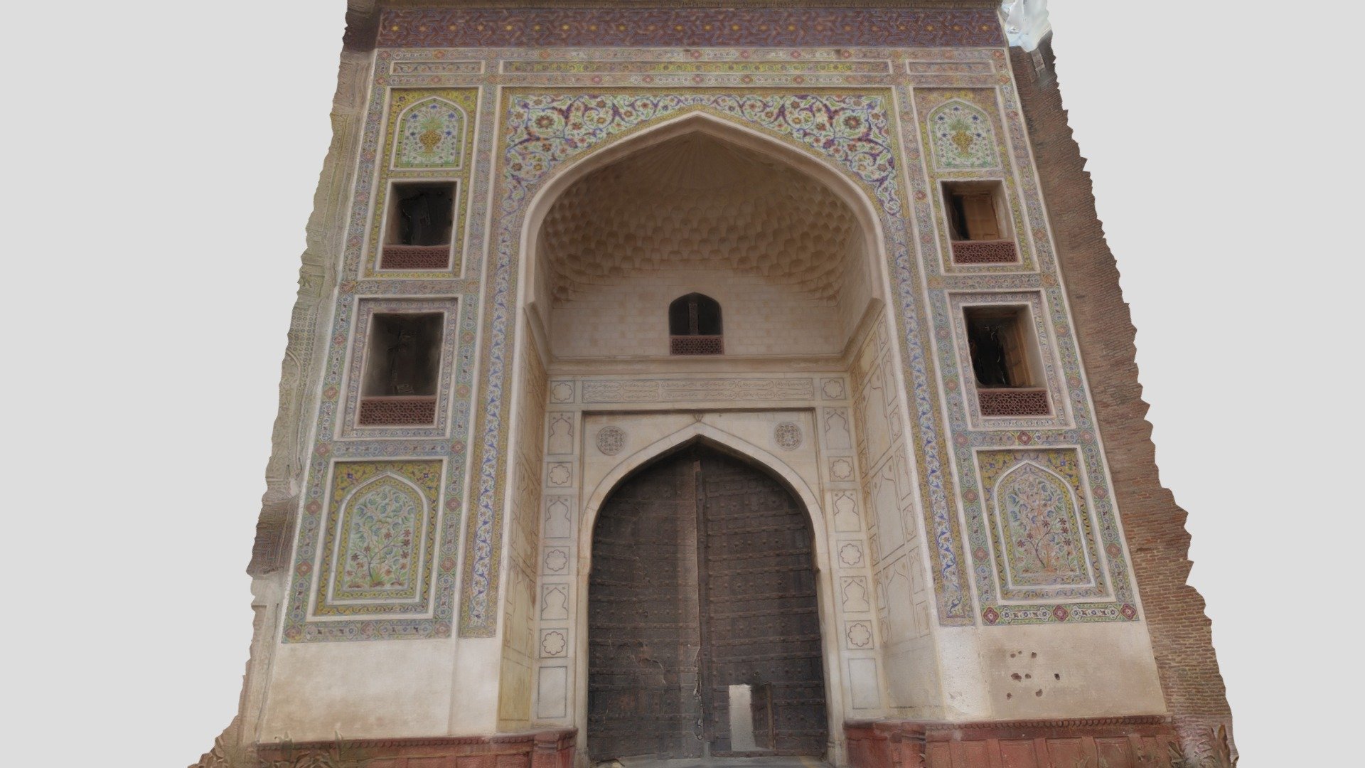 Restoration of Shah Burj gate Lahore Fort by Aga Khan Cultural Service Pakistan - Shah Burj gate Lahore Fort - 3D model by kashif Akcsp (@shoaib.mohammmad) 3d model