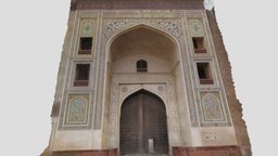 Shah Burj gate Lahore Fort agisoft, photoscan