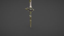 Angel Sword weapon-3dmodel, weapon, sword
