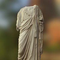 Athena greek, marble, roman, 3d, scan, sculpture