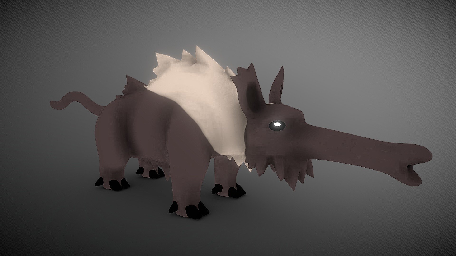 Another creature feature for the Totem project.

&ldquo;Puffer pigs are a common sight out on the grass lands in valleys if the more mountainous terrain of the islands.

The pigs have a unique ability to inflate to a creatures almost three times their size. Both as a mode of transit between islands and as a defense mechanism to evade prey.

Though they cannot fly in this state, the initial act of their puffing usually gives them an boost high off the ground. Whatever hight they reach they can maintain almost indefinitely so long as they stay puffed in the air.

Once they let up they fall down by a distance proportional to ratio of air they let out.