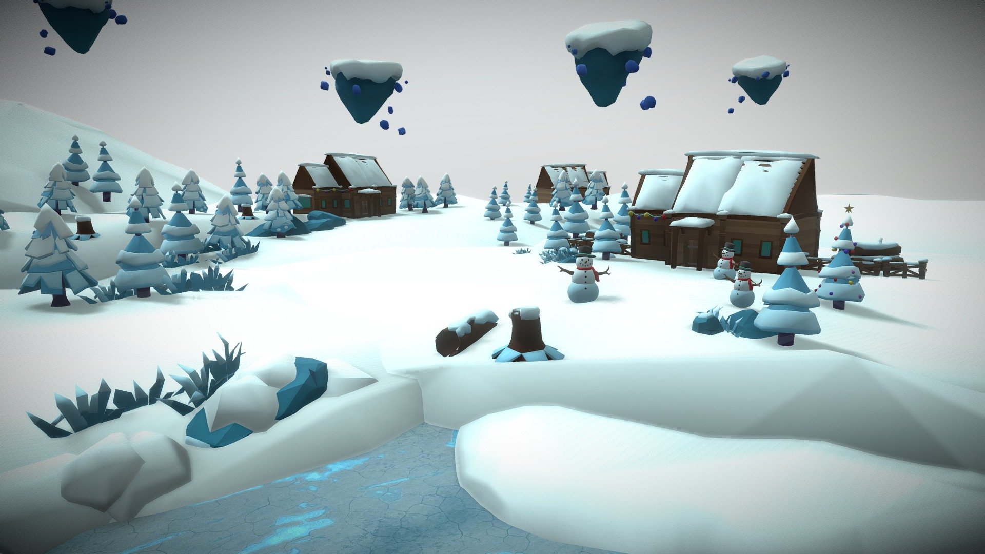 3D Lowpoly environment for ScryEye MobileGame.

Winter Small Environment, very cute and snowy!

Hope you guys like it ^^ - WinterFell_Environment - 3D model by Unvik_3D (@unvik) 3d model