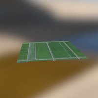Paddy field 3Dmodel (summer)