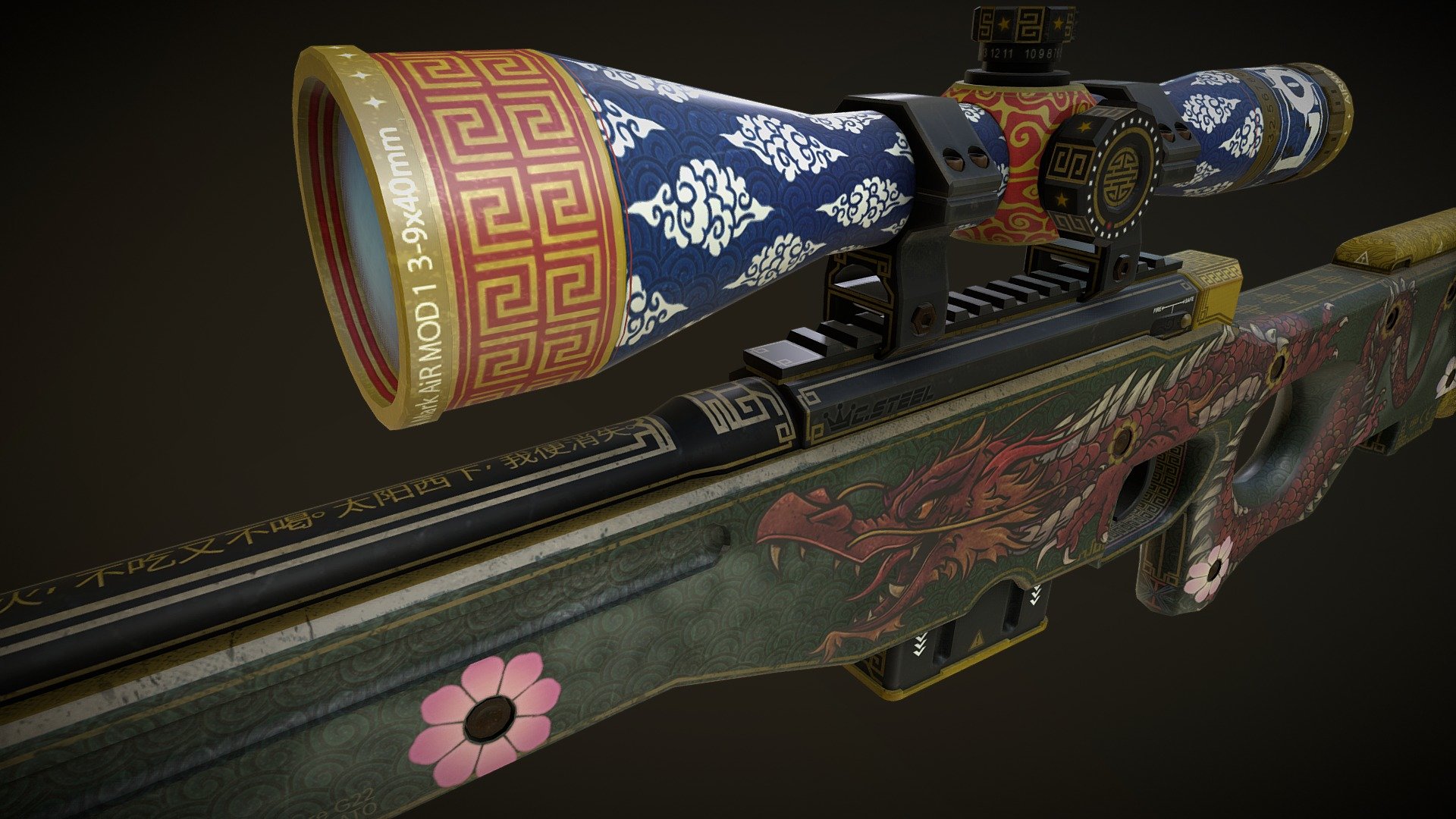 A new lor has arrived!

If u guys want to see more&hellip; 
http://steamcommunity.com/sharedfiles/filedetails/?id=1096320018

Thanks for awesome support!
Seeya! - AWP LonGUN - 3D model by Olovely 3d model