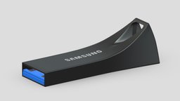 Samsung BAR Plus USB 3.1 Flash Drive bar, office, computer, drive, set, element, usb, accessories, 31, electronics, equipment, collection, flash, plus, data, samsung, 32gb, 3d, technology, stogare