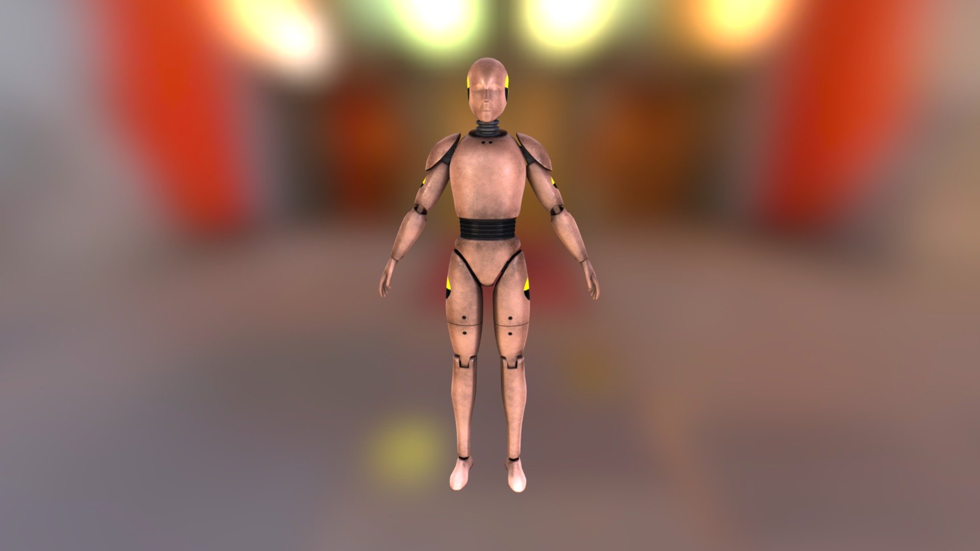 Test Dummy - 3D model by IceMan-Studio 3d model