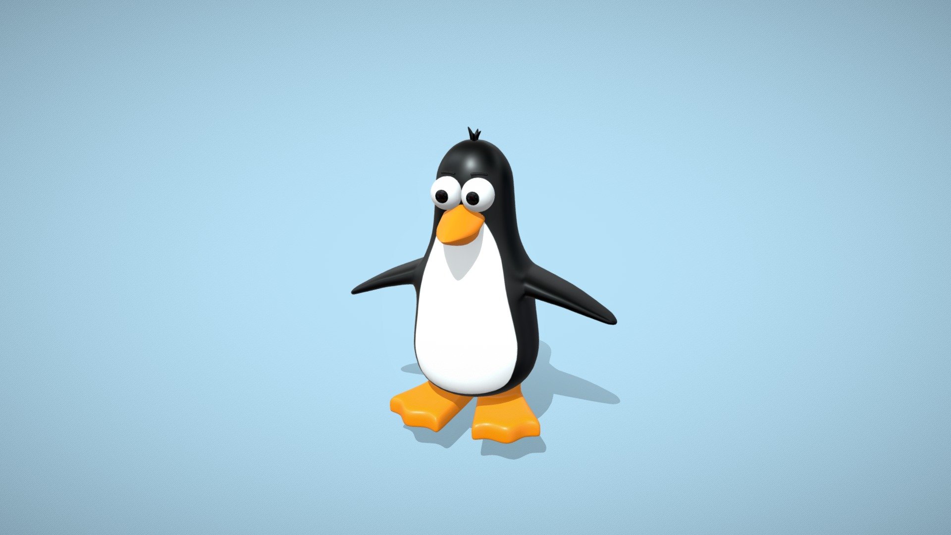 penguin - penguin - Download Free 3D model by samiwaiba2001 3d model