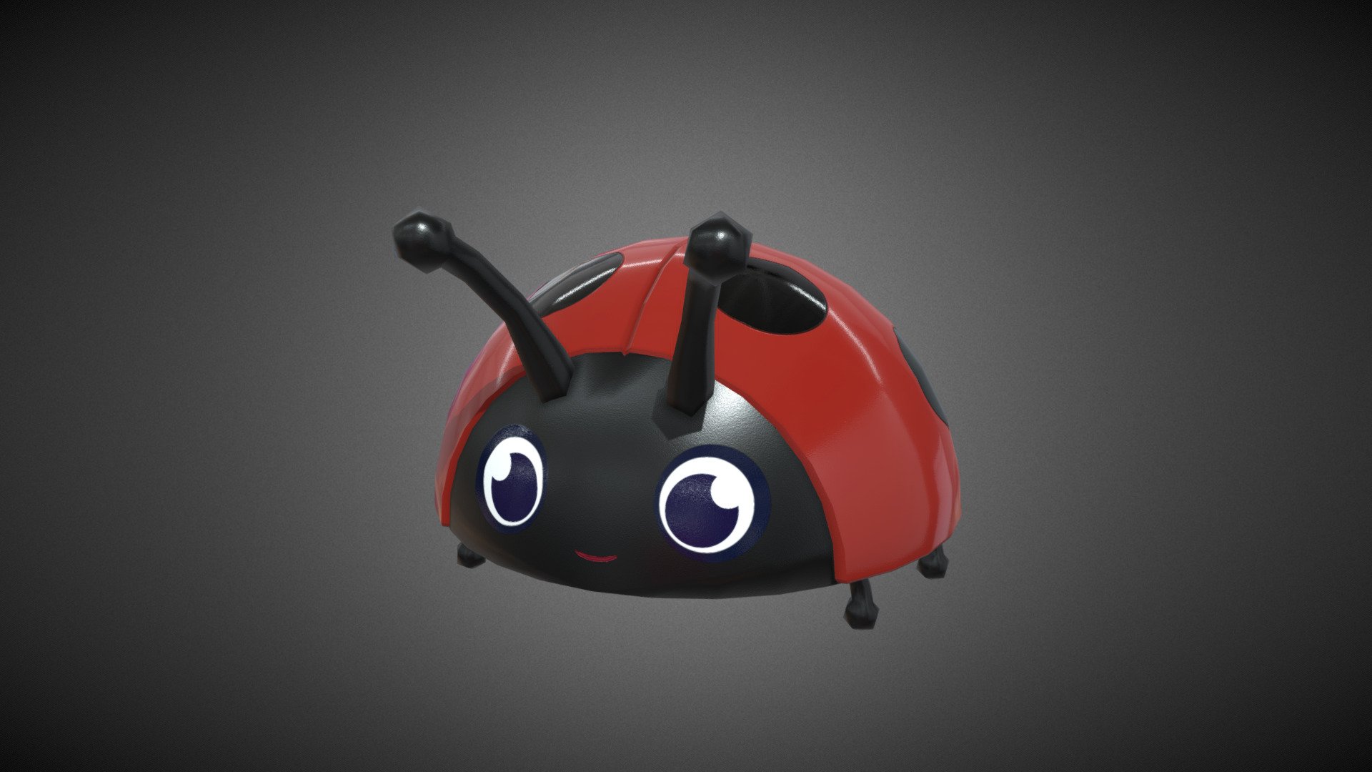 Ladybug for #SketchfabWeeklyChallenge - Free lowpoly ladybug - Download Free 3D model by Scritta 3d model