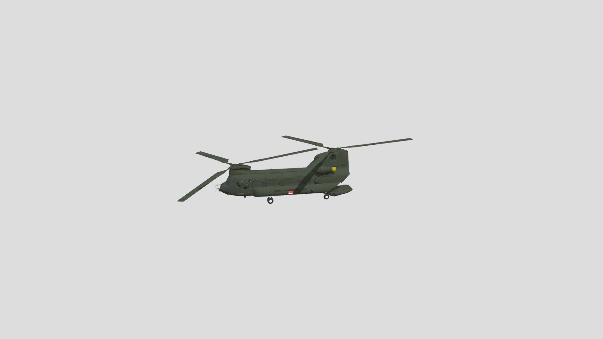 new chinook with inverted mapping - Chinook - 3D model by RSAF Open House 2021 (@affertog) 3d model