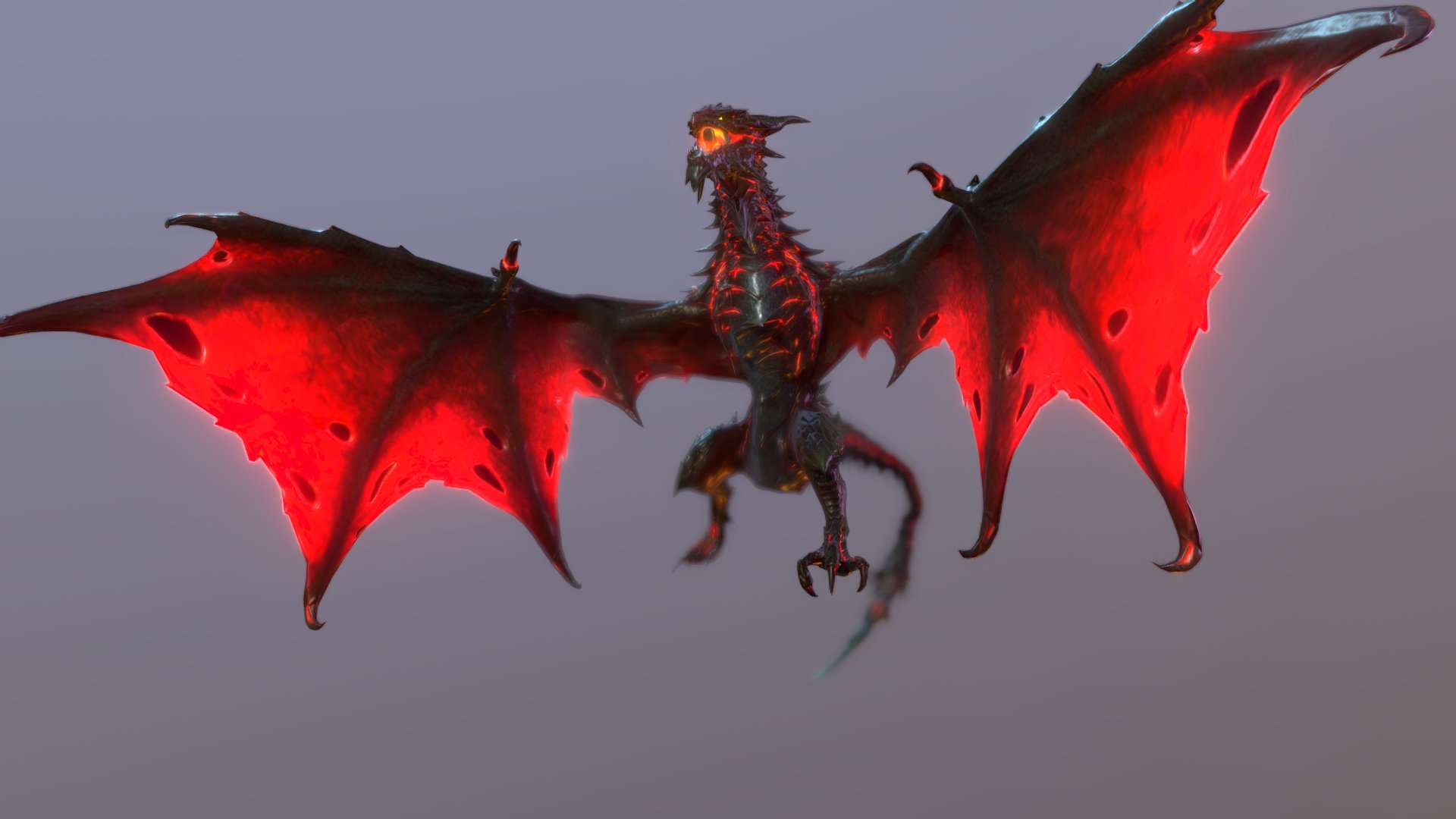 Dragon@fire - 3D model by yonghwan78 3d model