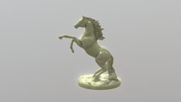 Horse 3D model horses, horse, ngua