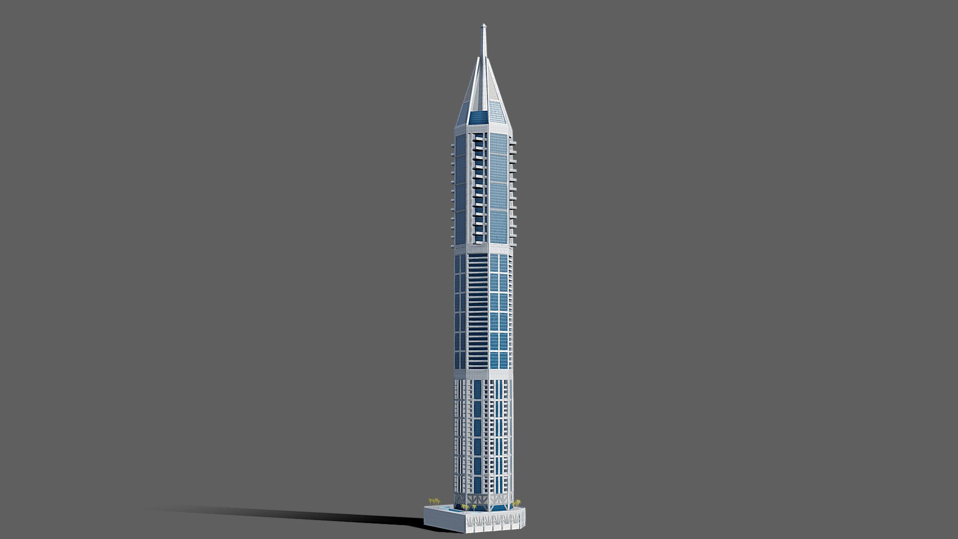 23 Marina - Dubai marina - Buy Royalty Free 3D model by 1Quad (@1.Quad) 3d model