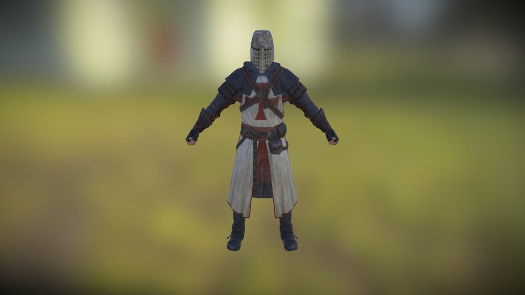 Ported from Assassin's Creed Rogue

Added the helmet myself - Templar - 3D model by Sir Klutzy (@SirKlutzy) 3d model