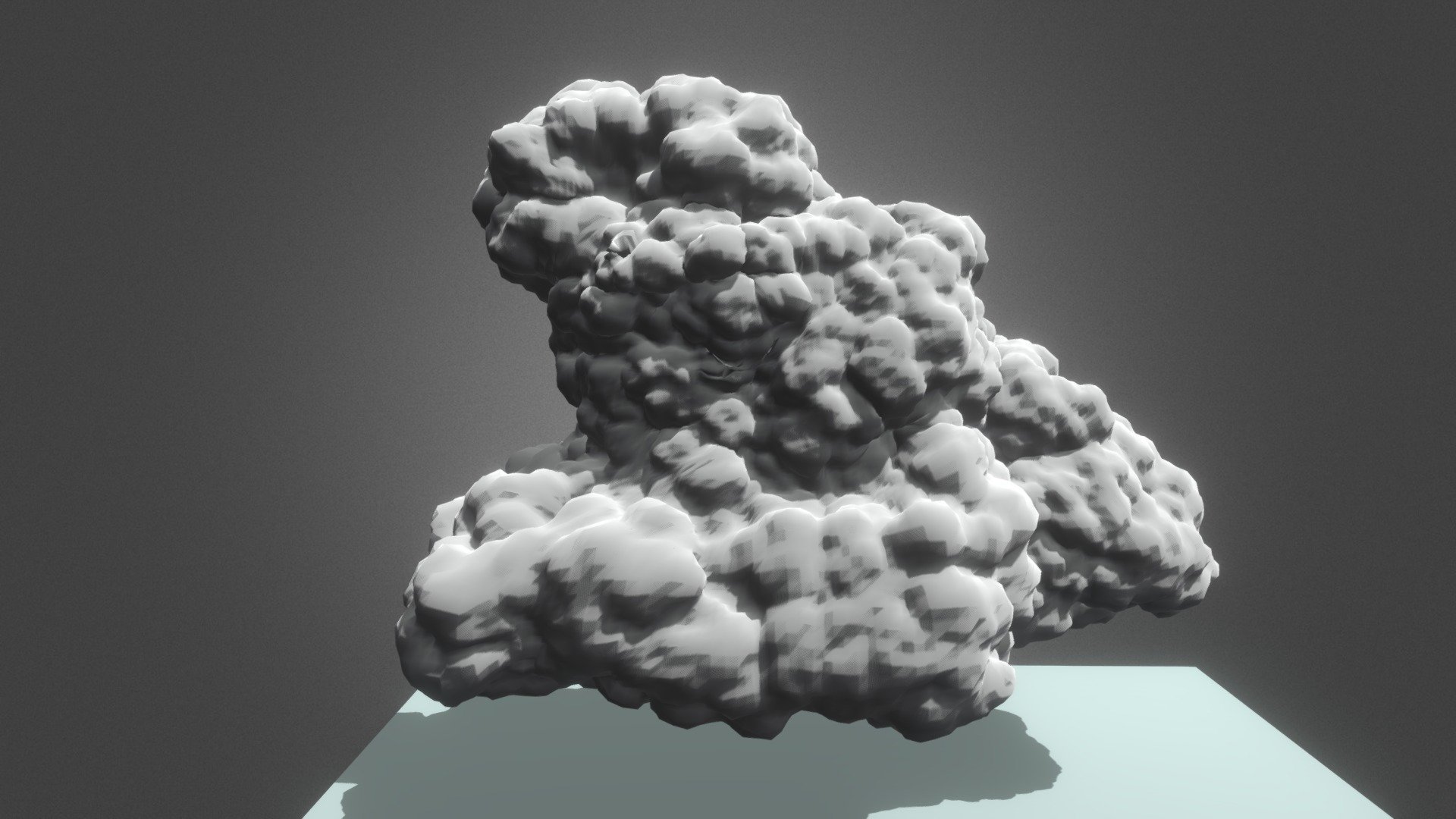 A specific model of a cloud. Designed for rendering cycles in the blender program. The attached file contains original realistic model material - Clouds model to blender - Download Free 3D model by gallanonim 3d model