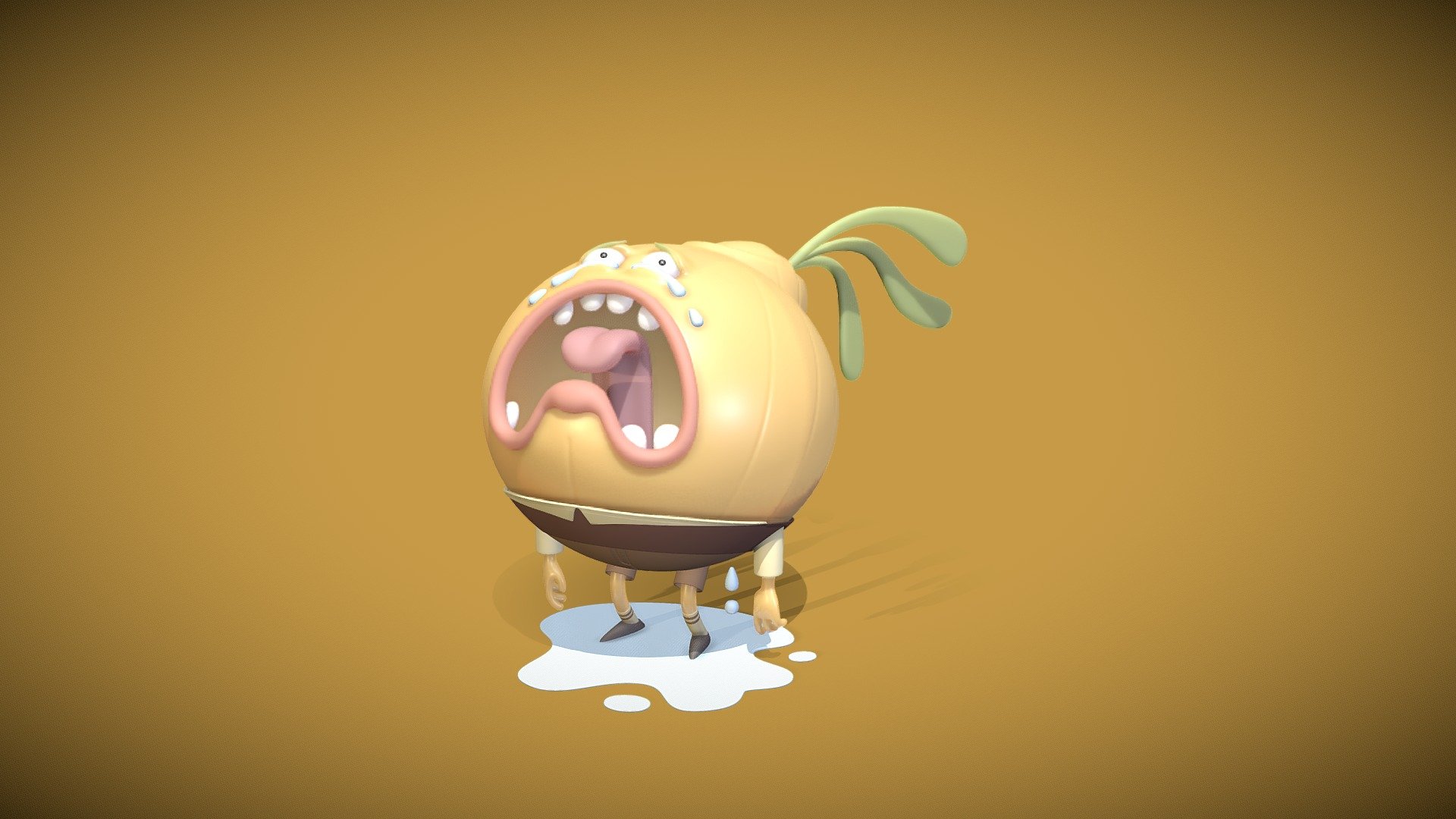 The sad life of an onion 🧅

Based on a character concept by Leonard Furuberg.

Created for a single viewpoint, so the backside lacks details.

🎨 https://metinseven.nl


onion #character #design #illustration #cartoon #cry #vegetable #vegan #3d #b3d #blender3d #octanerender - Crying Onion 🧅 - 3D model by Metin Seven (@metinseven) 3d model