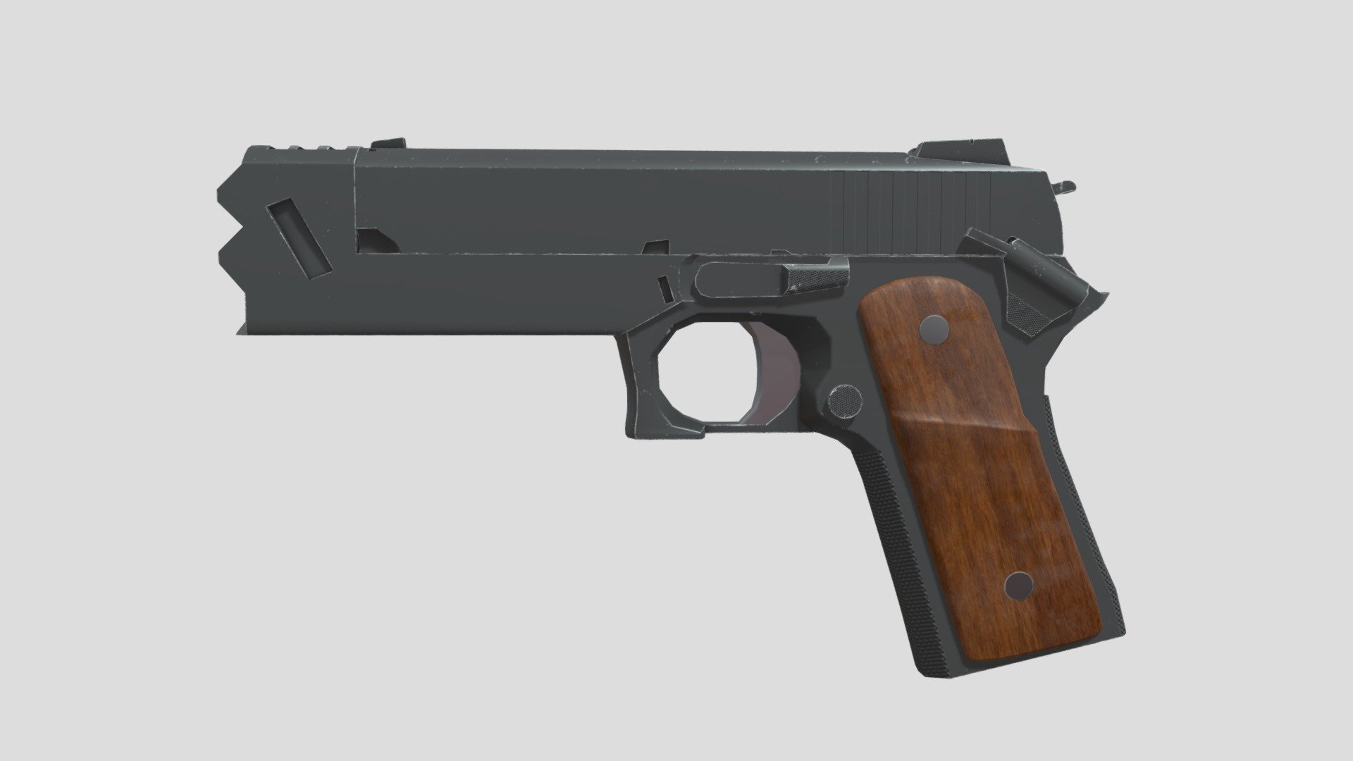 リコリスリコイル　ガンモデリング (Lycoris Recoil Gun_Modeling) - 3D model by matutani 3d model
