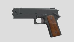 リコリスリコイル　ガンモデリング (Lycoris Recoil Gun_Modeling) maya