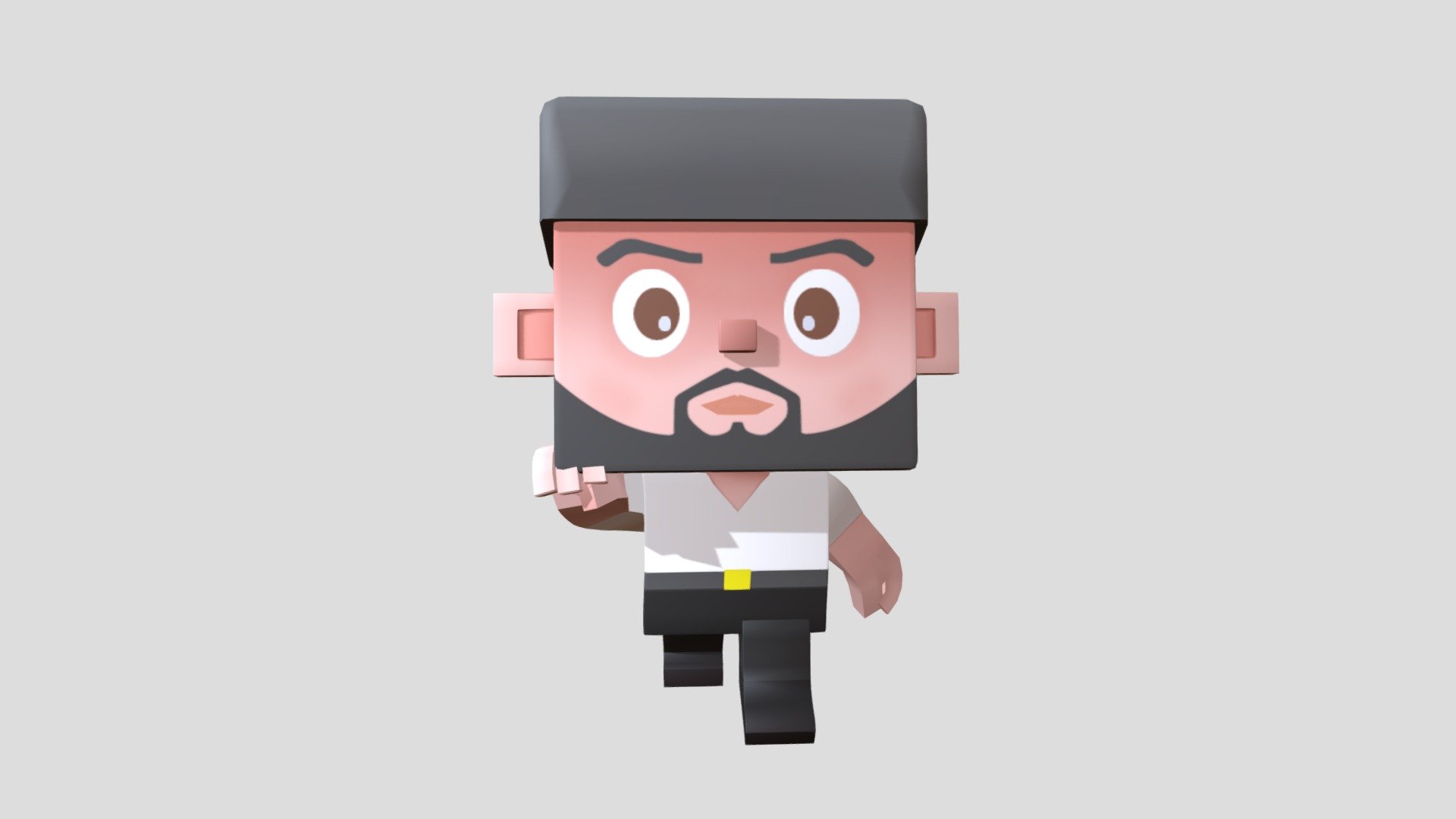 Hey hey!!

This is our Very Low Poly version of Kiroh, a character we already had and wich you can get HERE

I will be publishing more characters with this style of each of our store characters :), 

enjoy!! - Cartoon Low Poly Character - Kiroh - Buy Royalty Free 3D model by Your 3D Character (@your3dcharacter) 3d model