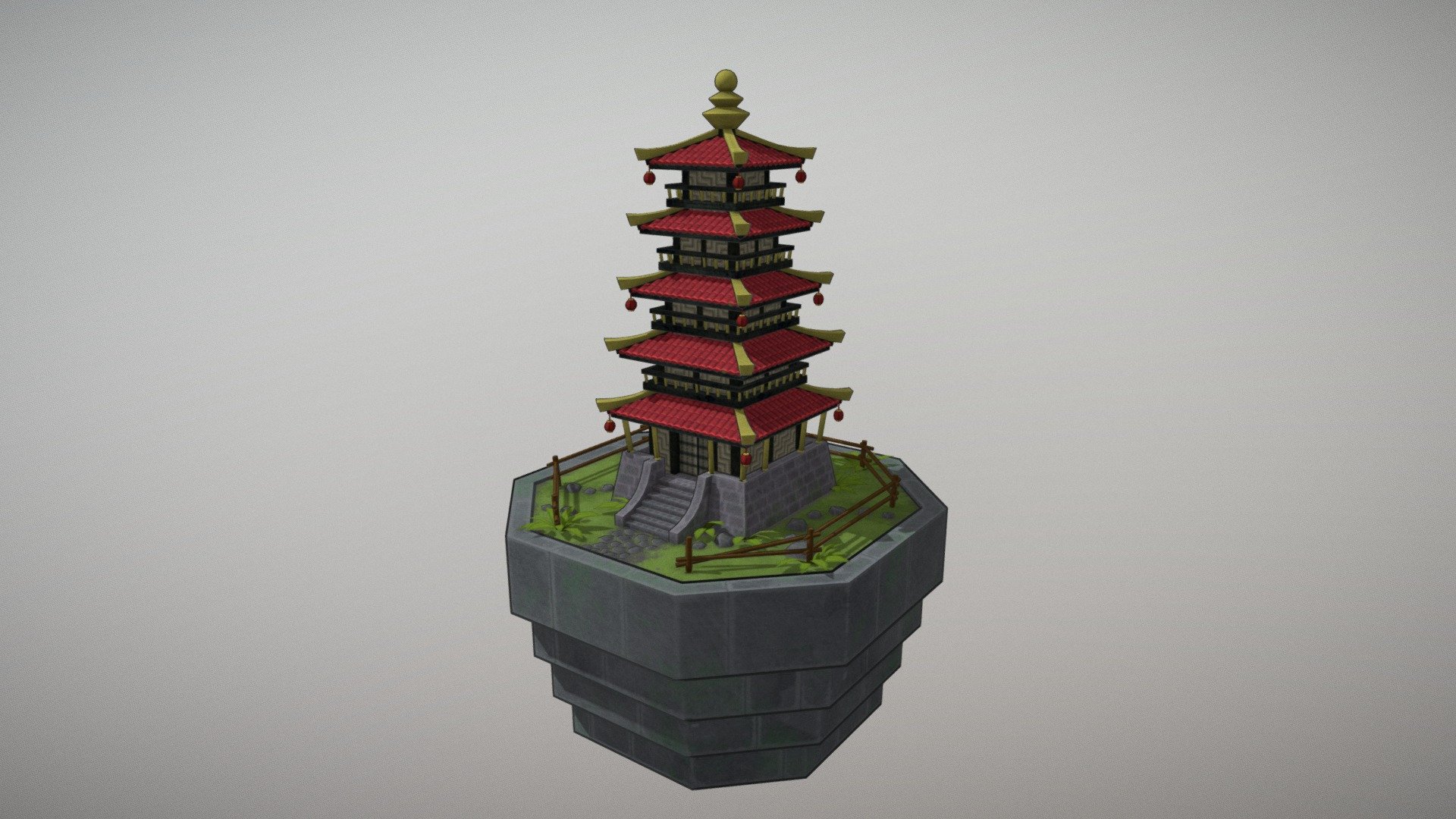 Just 4 fun - Tower - Download Free 3D model by Hansalex 3d model