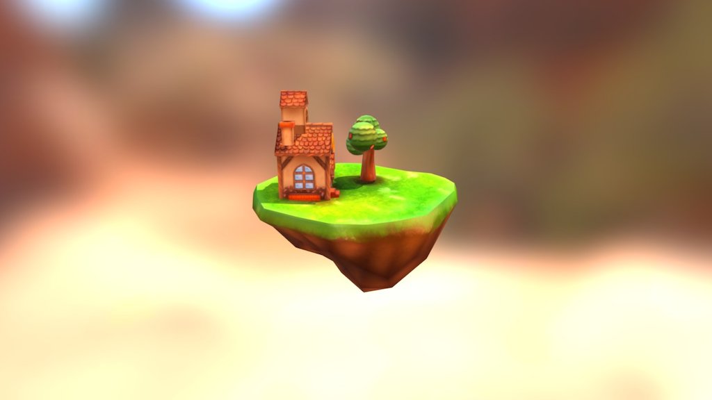House - 3D model by 讓 (@dd3330123) 3d model