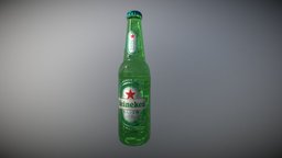 Heineken Bottle beer, heineken, bottle