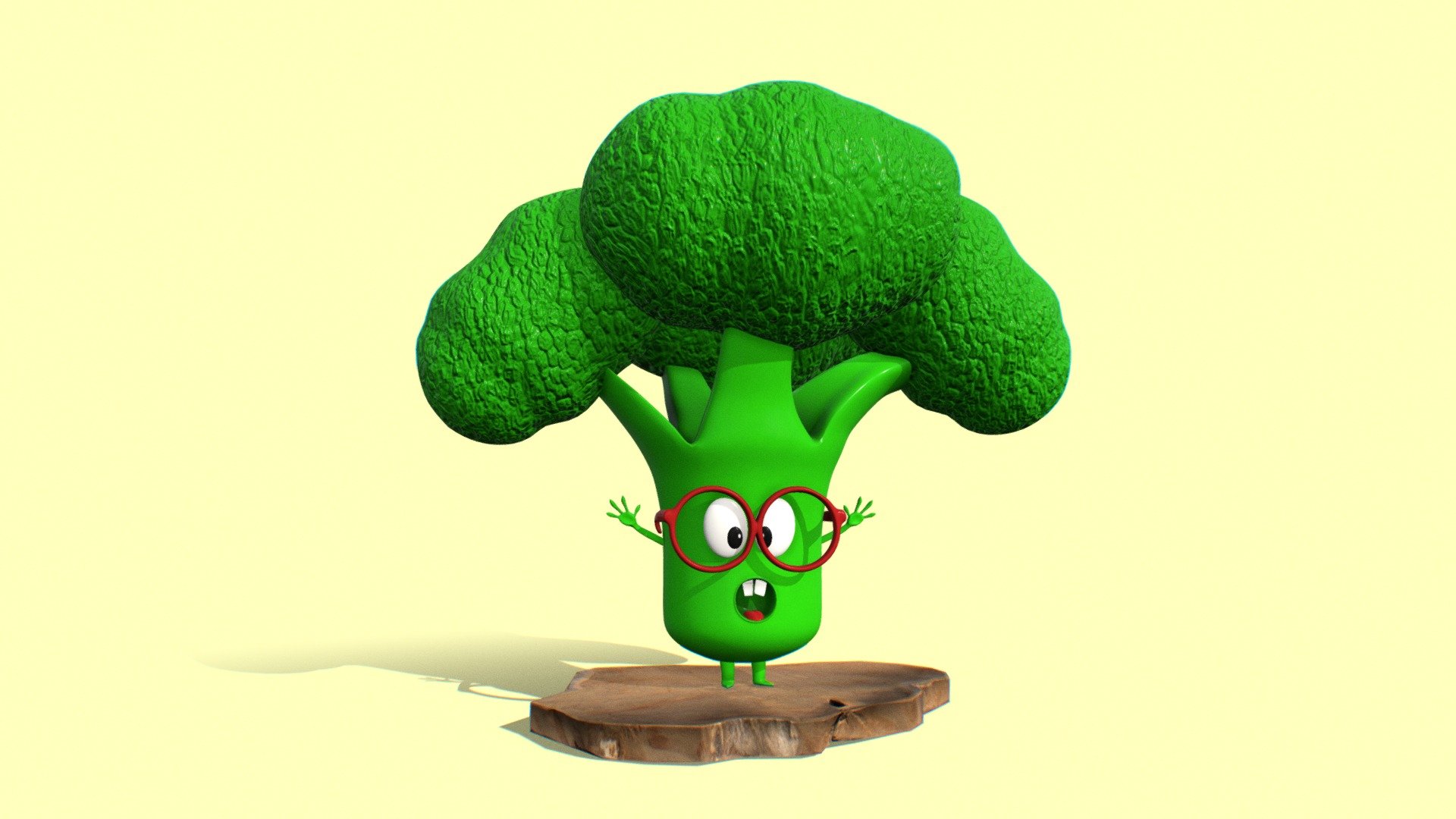 Don’t be shy and leave a like ❤️ 
Appreciatе for your support. Follow 🍩 - 3December2020 | Vegetables Broccoli - Download Free 3D model by tasha.kosaykina 3d model