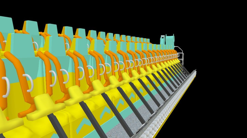 Gondola - Top Spin FRESH KS - 3D model by KermisSimulaties.nl (@amks95) 3d model