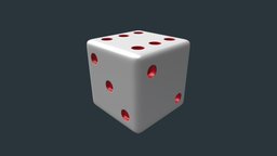 Dice dice, di, pieces, purchase, asset, game, blender, cycles