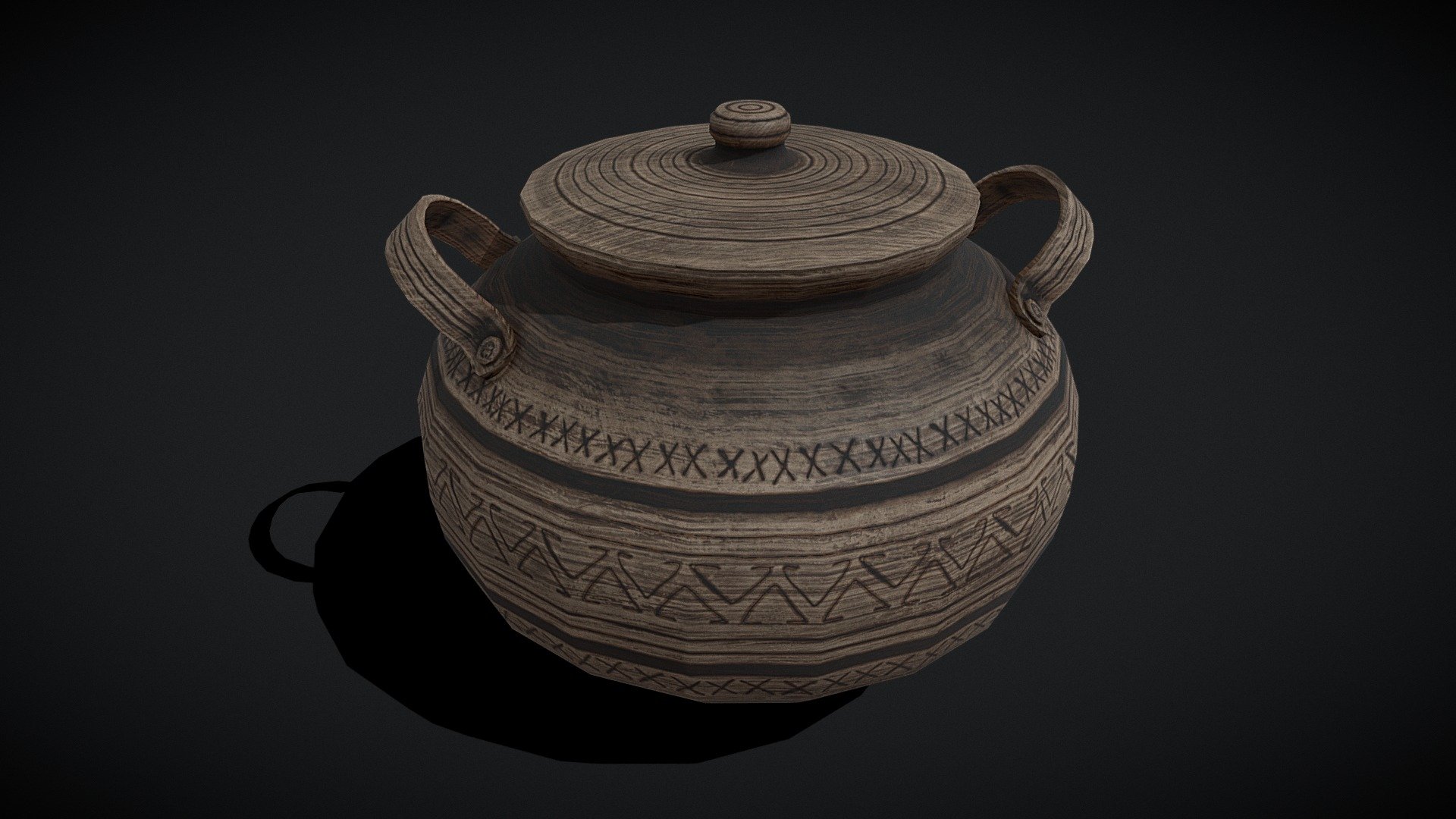 Engraved Clay Pot
VR / AR / Low-poly
PBR approved
Geometry Polygon mesh
Polygons 1,164
Vertices 1,100
Textures 4K PNG - Engraved Clay Pot - Buy Royalty Free 3D model by GetDeadEntertainment 3d model
