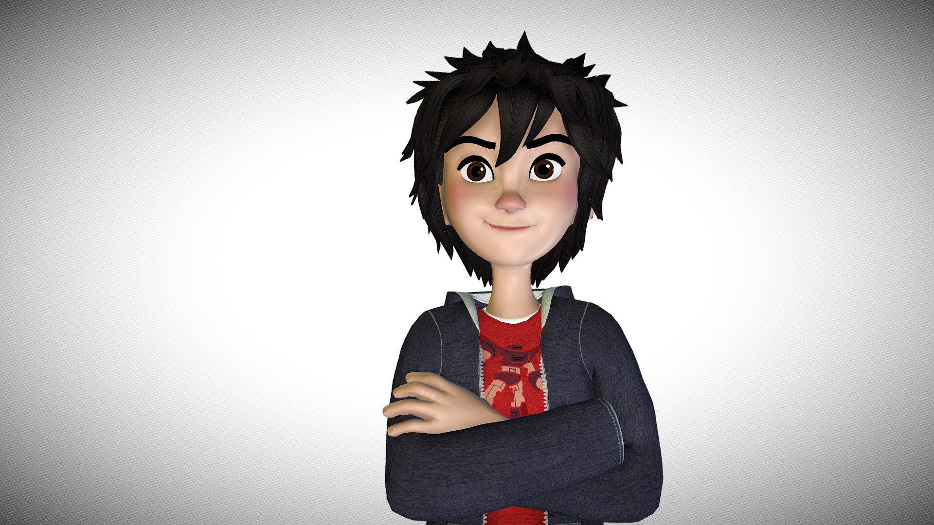 Hiro From Big hero 6 made for my personal project..
Check it out and comment - Hiro hamada - 3D model by annupanthaky 3d model