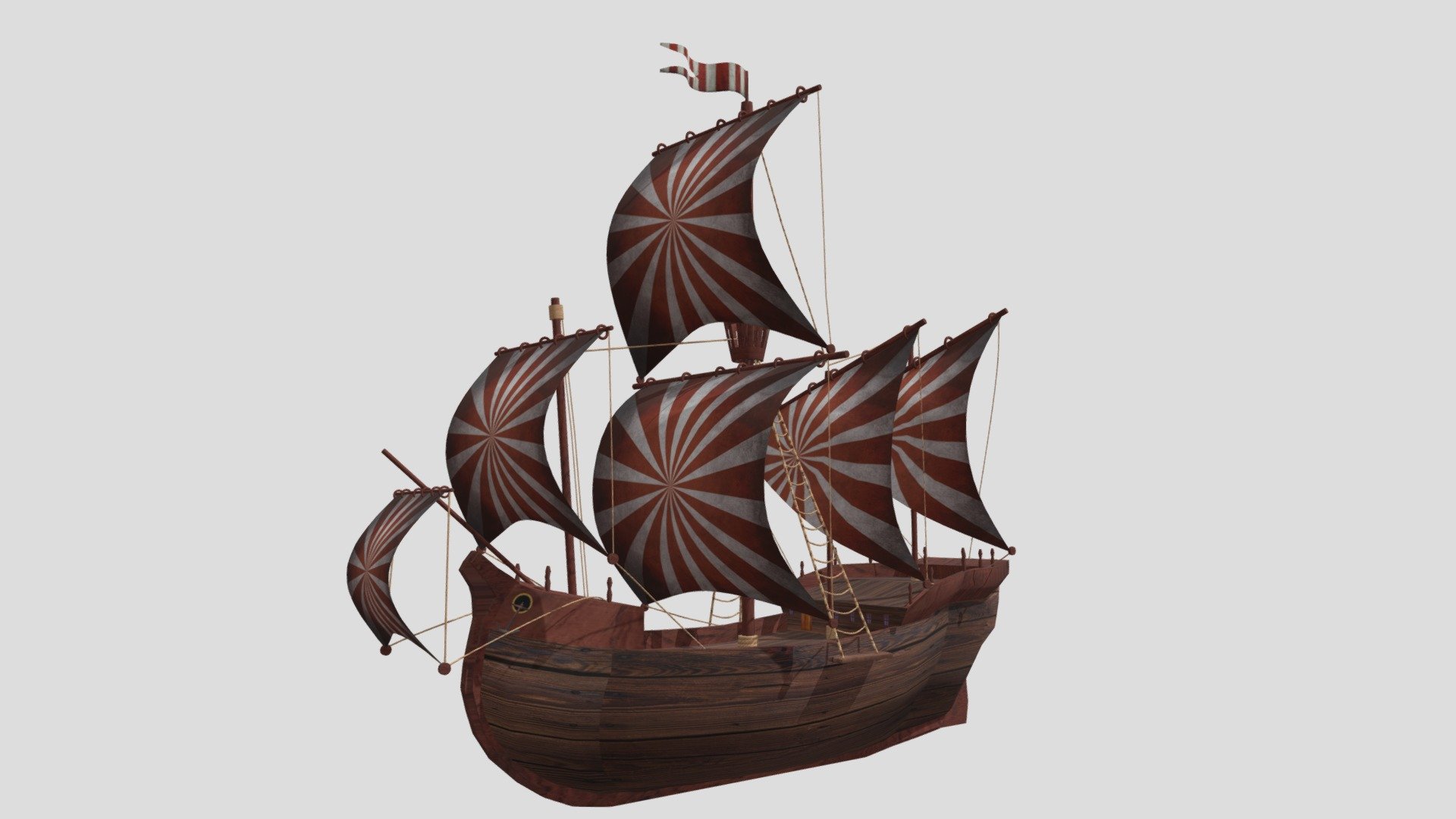 have fun rendering - Ship 09 - Download Free 3D model by gogiart (@agt14032013) 3d model