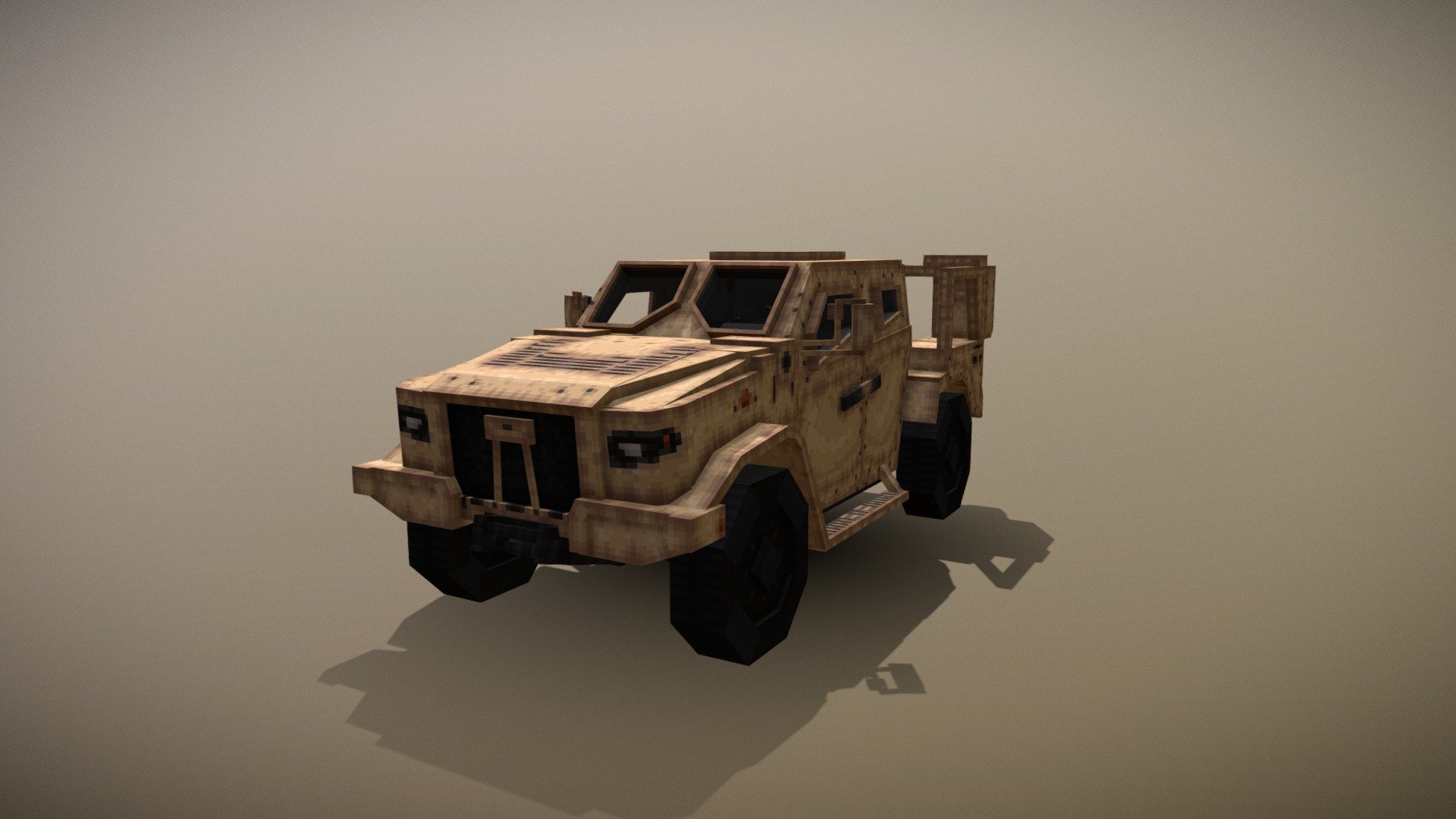 The JLTV M1280 vehicle made in collaboration with myself doing the texture and Wave Cherry making the model. Made in Blockbench and rendered here in Sketchfab. (Interior yet to be done) - Oshkosh JLTV M1280 - 3D model by SneakyDanny 3d model
