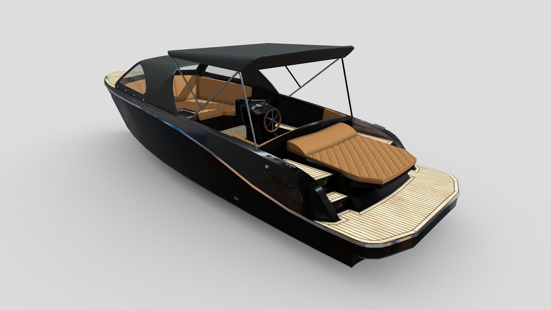 Yacht - 3D model by Faruk (@ofaruk3) 3d model