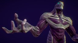 Tempest humanoid, videogame, fuqzhet, staffpicks, alien, real-time, character, sci-fi, creature
